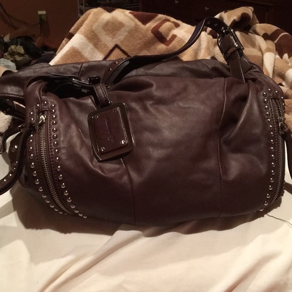 !!Price Reduced!!  B Makowsky brown bag - Picture 1 of 8